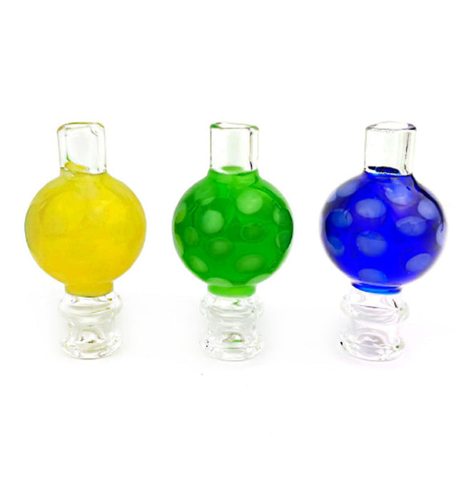 Spotted Ball Carb Cap (CC-03) - (Assorted Colors)