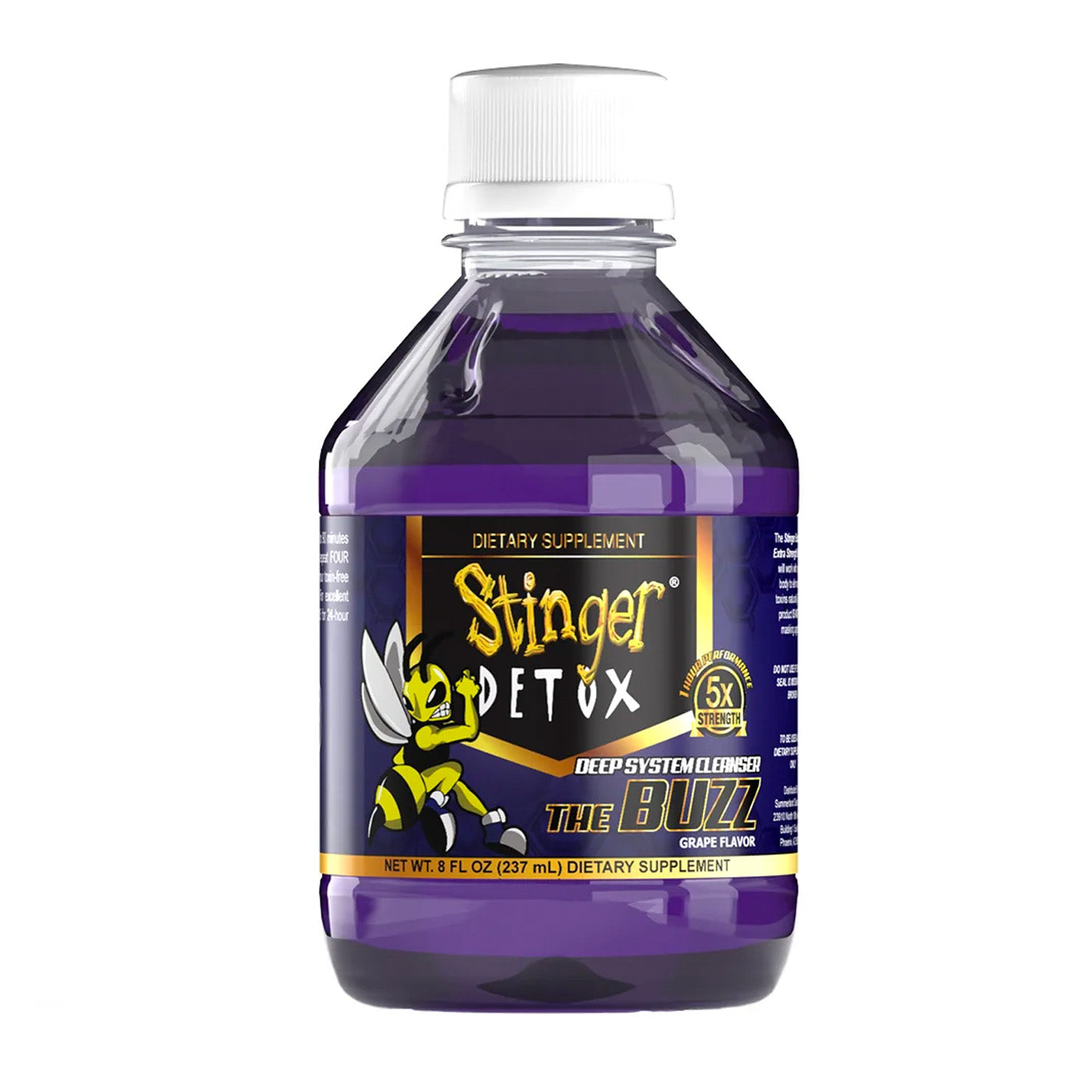 Stinger Detox Buzz  (Deep System Cleanser) 5X Extra Strength Drink 8 FL OZ