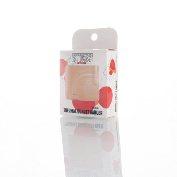 Stokes - Quartz 14mm Thermal Banger - 90° degree
