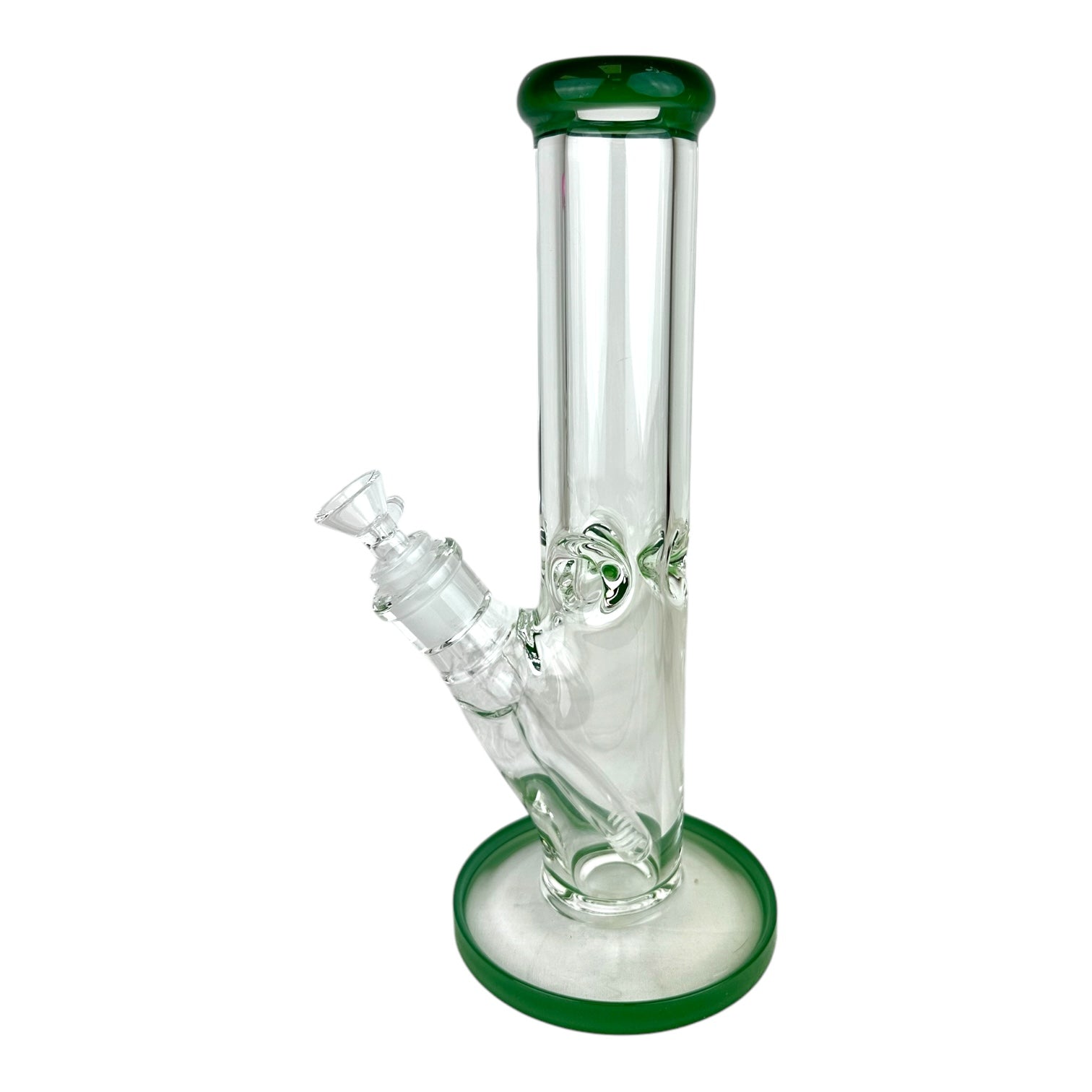  Straight Tube 9mm Glass Water Pipe
