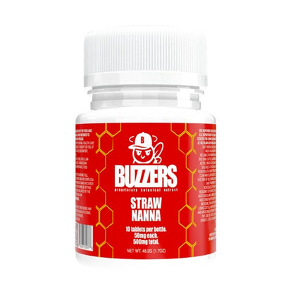 "Buzzers" 50mg - 10ct Bottle 6Btls/Dis I 30 Display