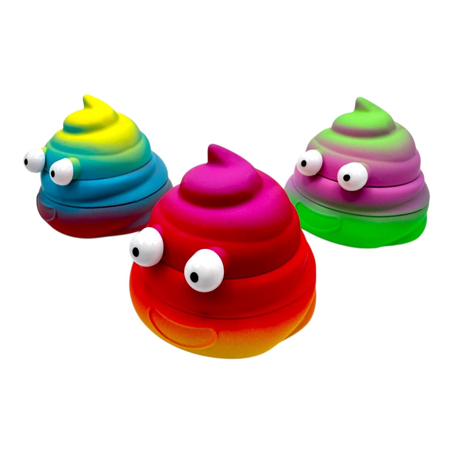 56mm Swirl Cartoon Grinder "DA-058HG" - 6pc Display