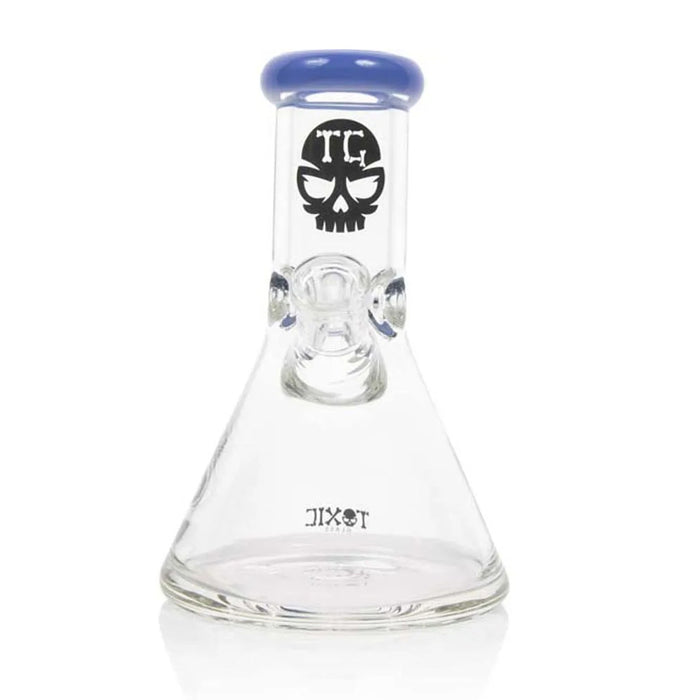 TX26 - 8″ Toxic Mini Beaker Water Pipe  by MK 100 Glass
