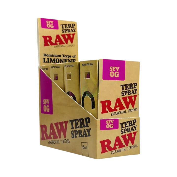 Raw Terpene Enhancer 5ml Spray Pack of 8 - OG