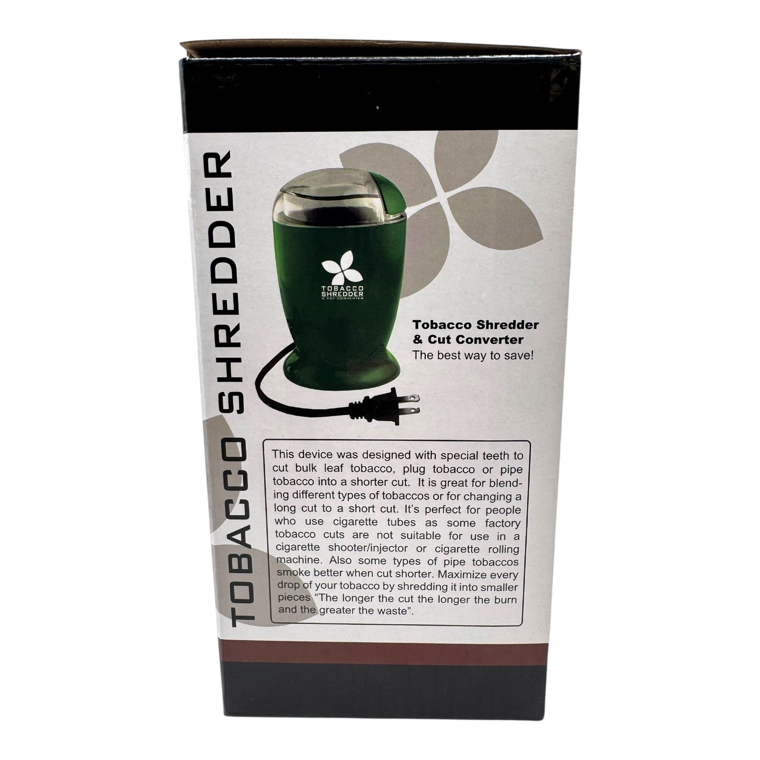 Tobacco Shredder & Cut Converter