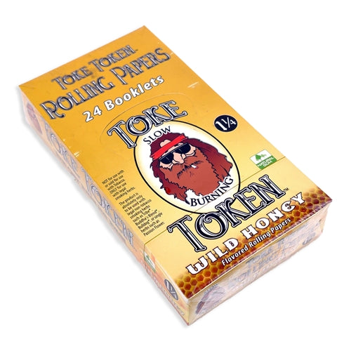 Toke Token Rolling Papers 1/4 - 8 flavors (Box of 24)