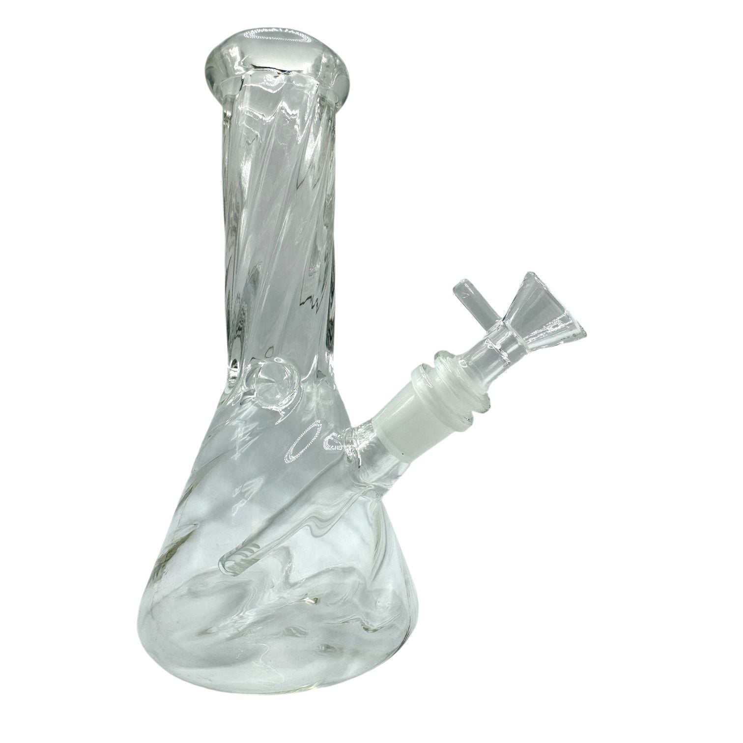 Twist Ribbed Glass Beaker