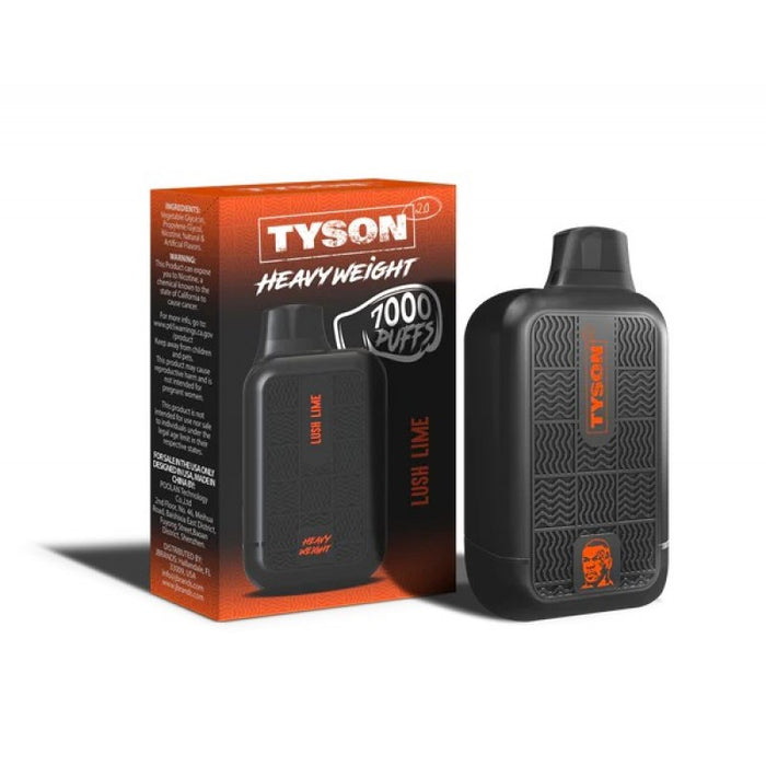 Tyson 2.0 Heavy Weight 7000 Puffs Disposable Device (10 per Box)
