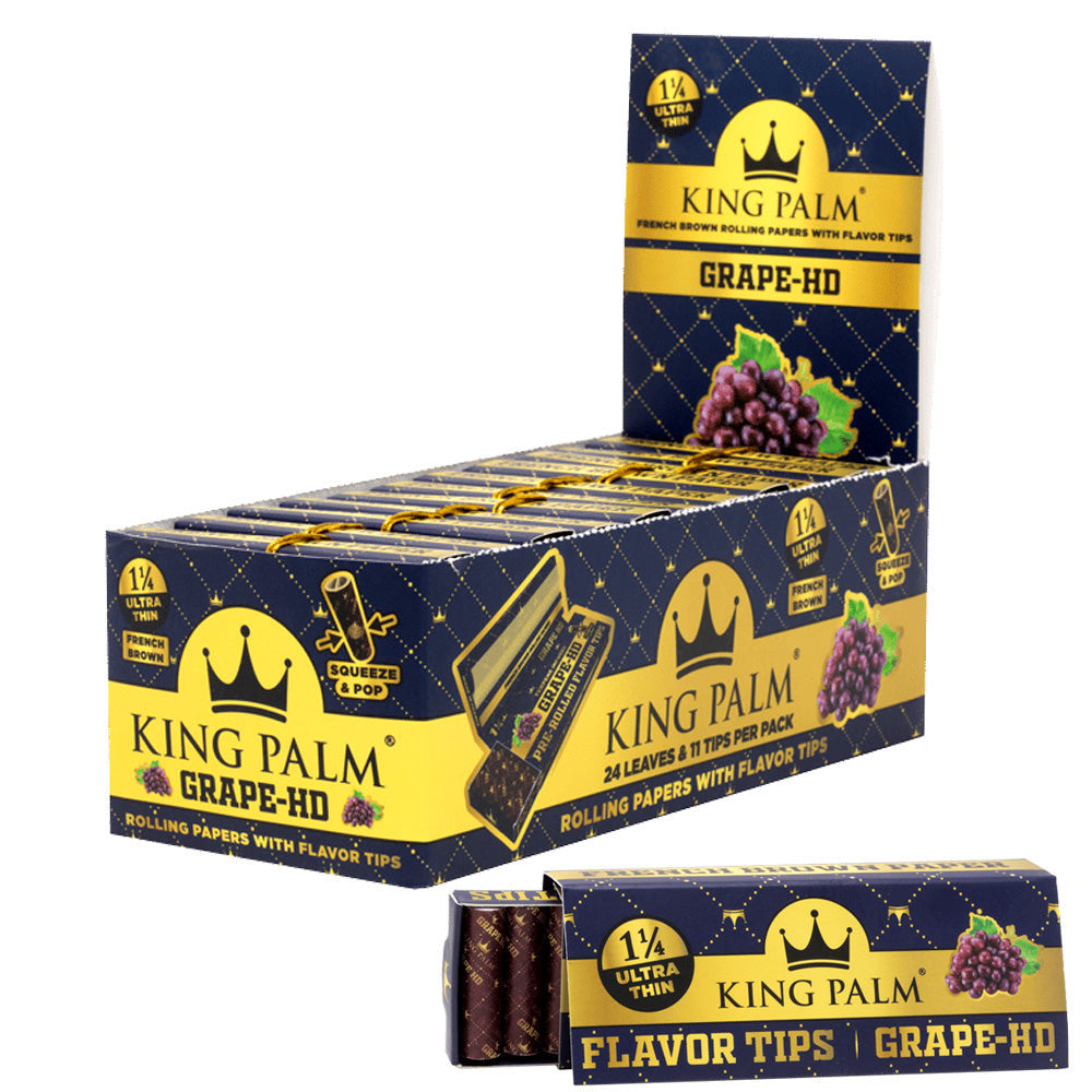Ultra Thin Rolling Paper 1 1/4 King Palm