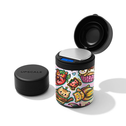 V Syndicate Upscale Container Jar + Scale