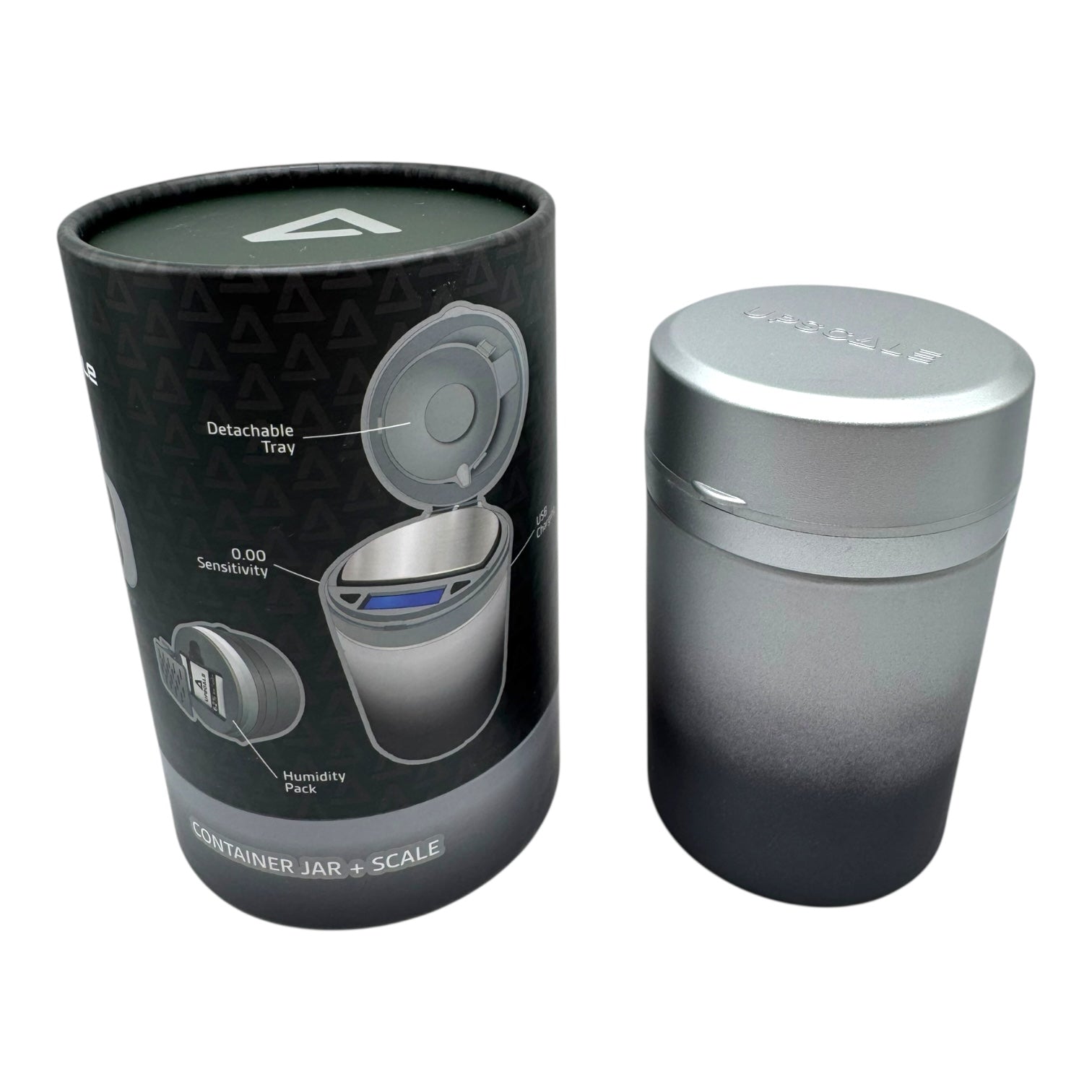 V Syndicate Upscale Container Jar + Scale