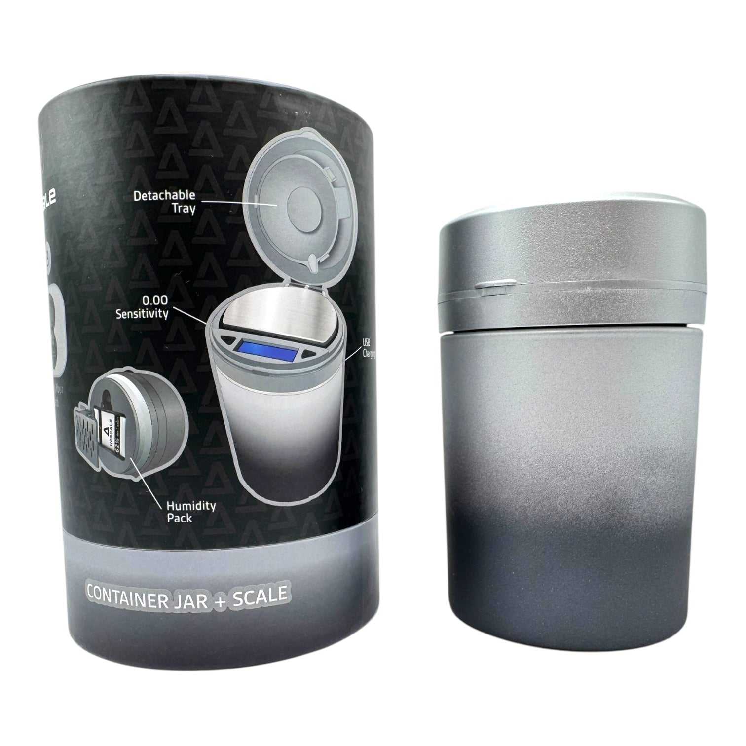 V Syndicate Upscale Container Jar + Scale