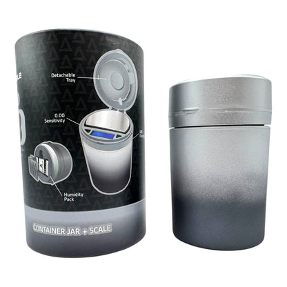 V Syndicate Upscale Container Jar + Scale