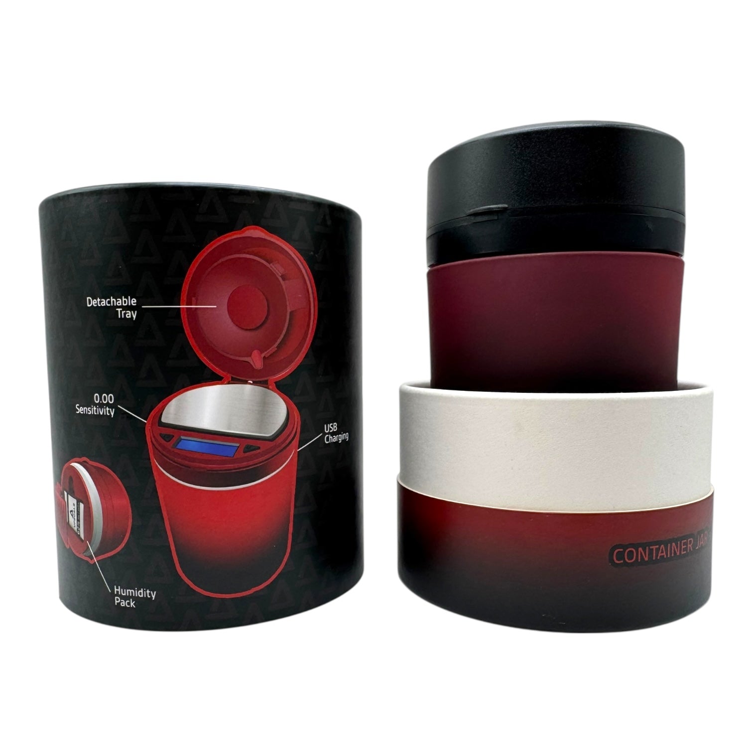 V Syndicate Upscale Container Jar + Scale