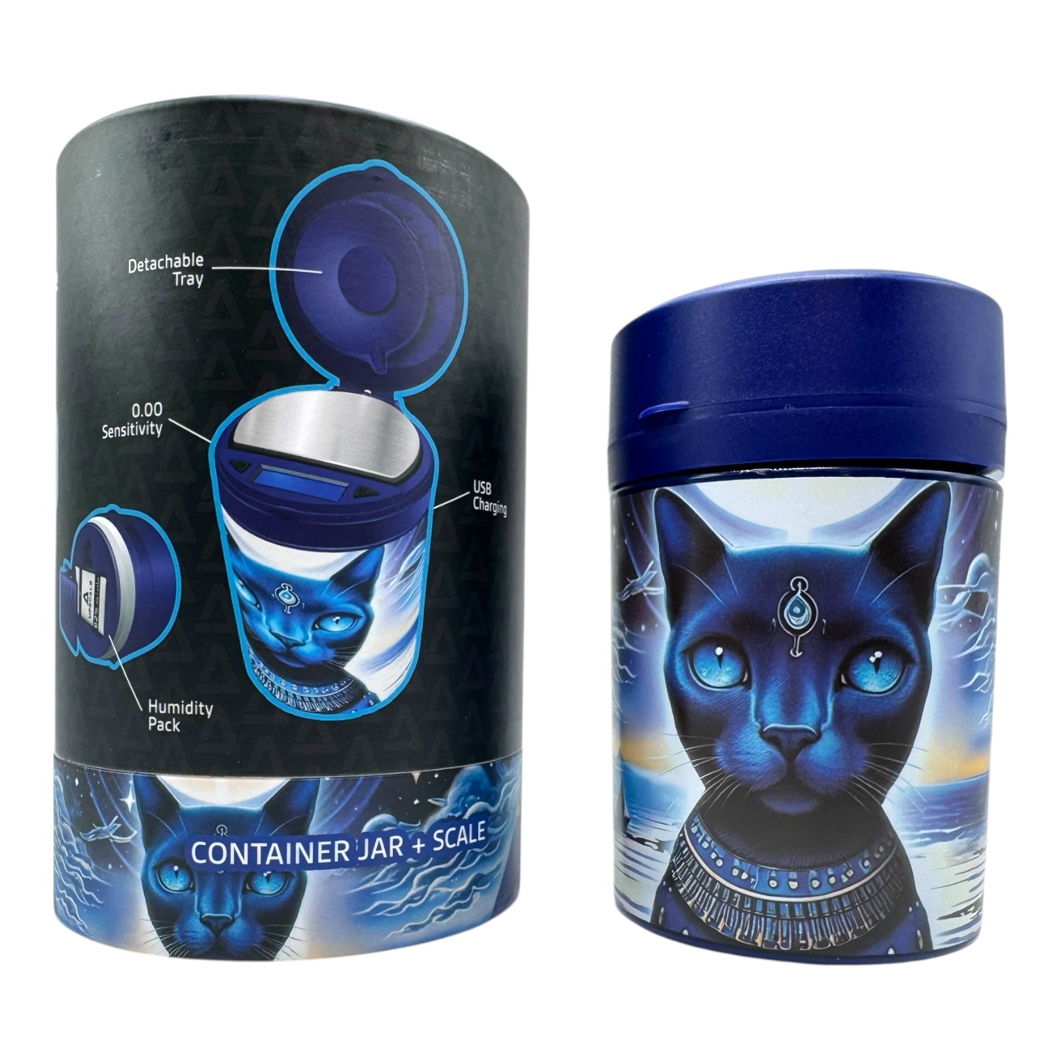 V Syndicate Upscale Container Jar + Scale