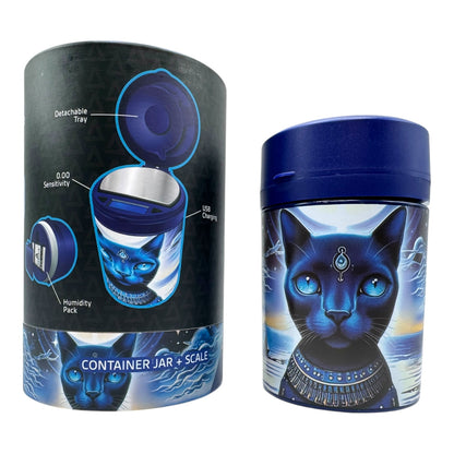 V Syndicate Upscale Container Jar + Scale