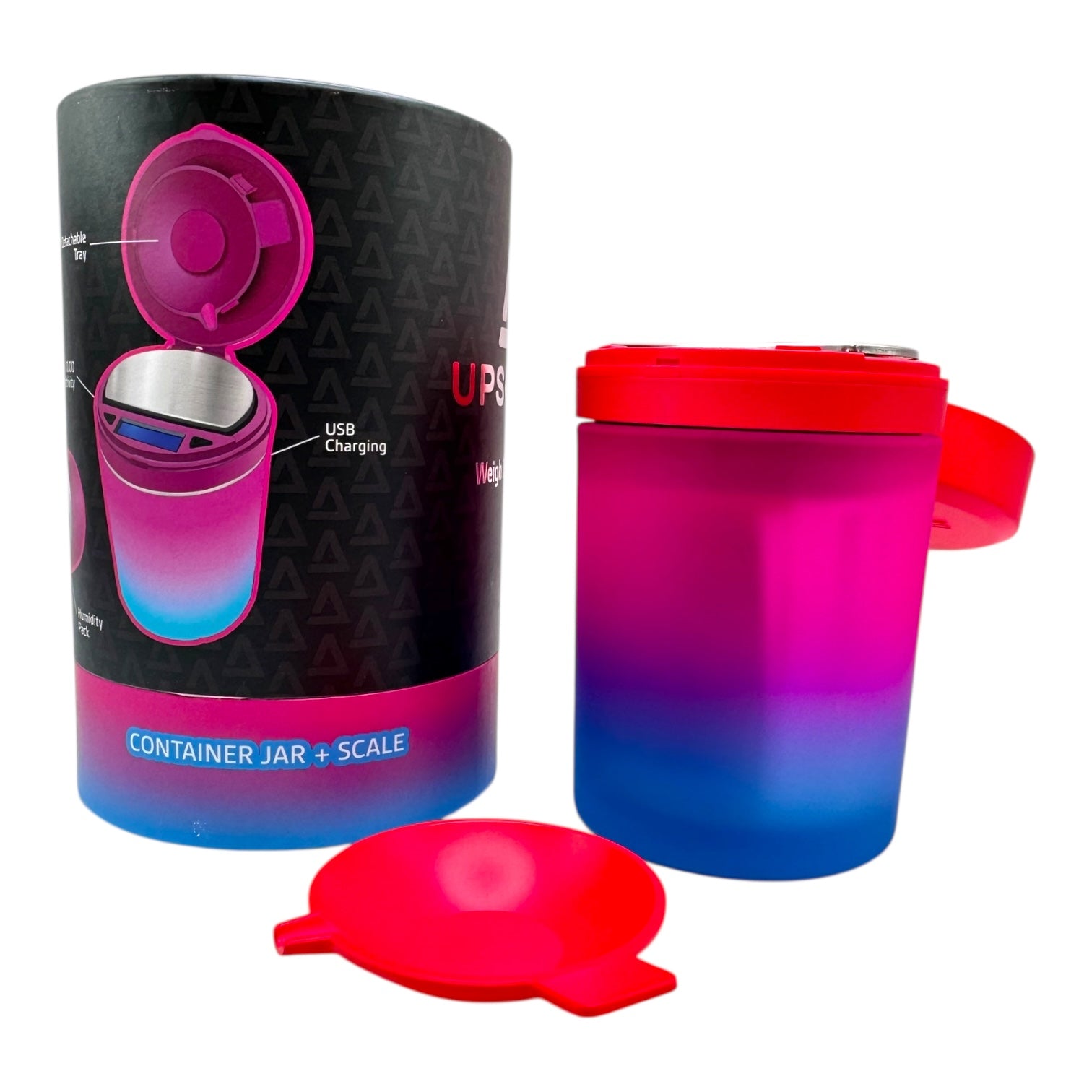 V Syndicate Upscale Container Jar + Scale