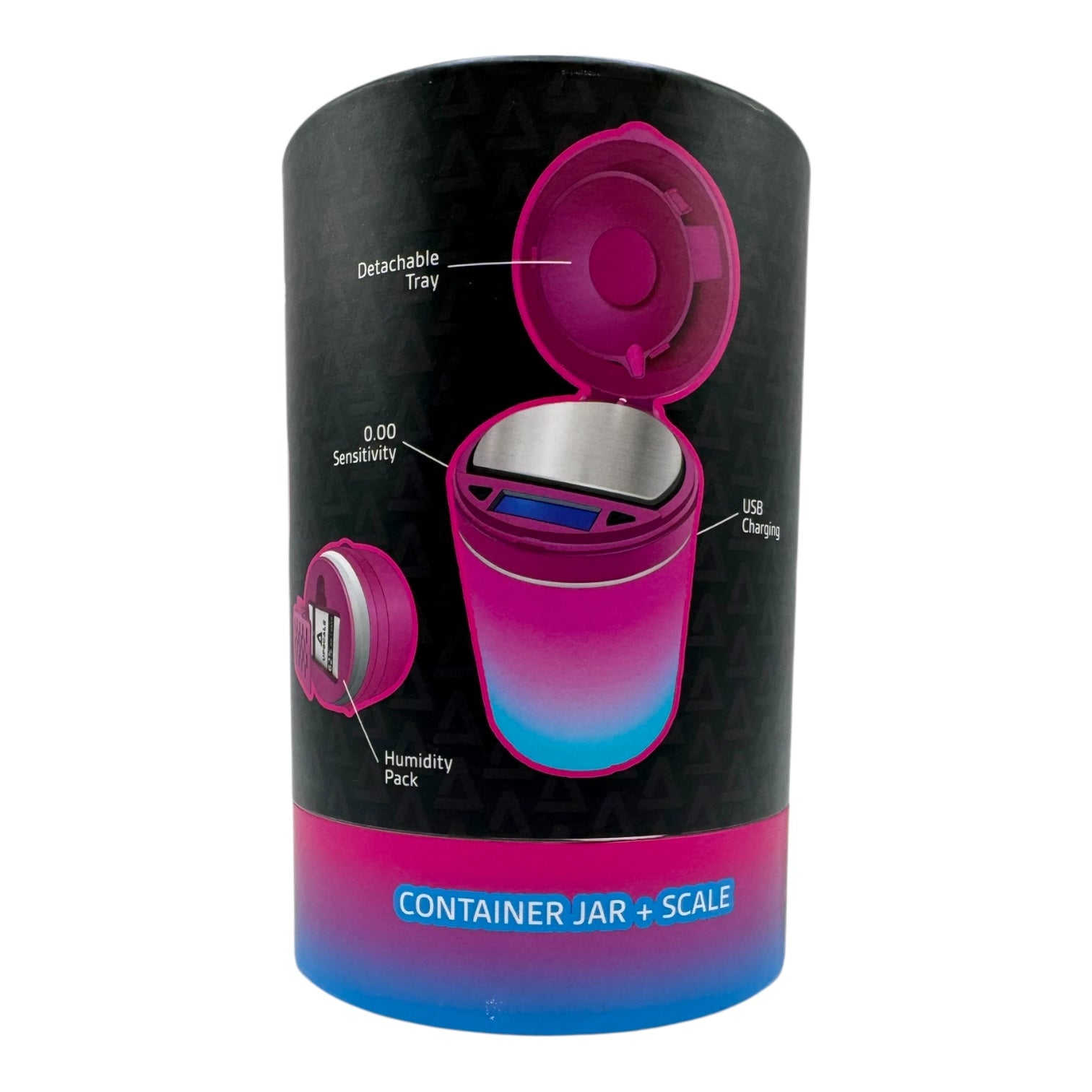 V Syndicate Upscale Container Jar + Scale