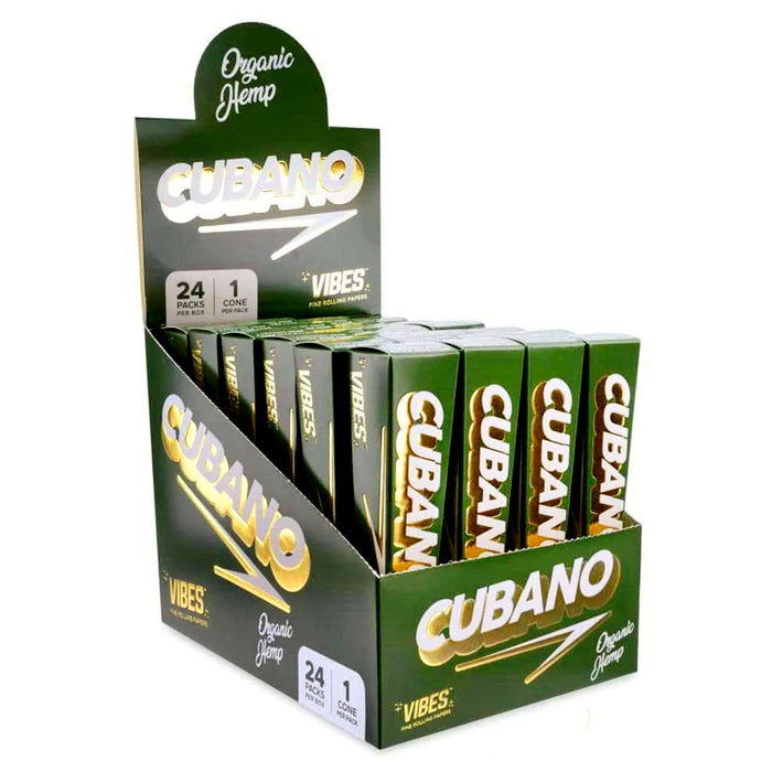 Vibes - Cubano Organic Hemp Cones (24packs of 1 Cone)