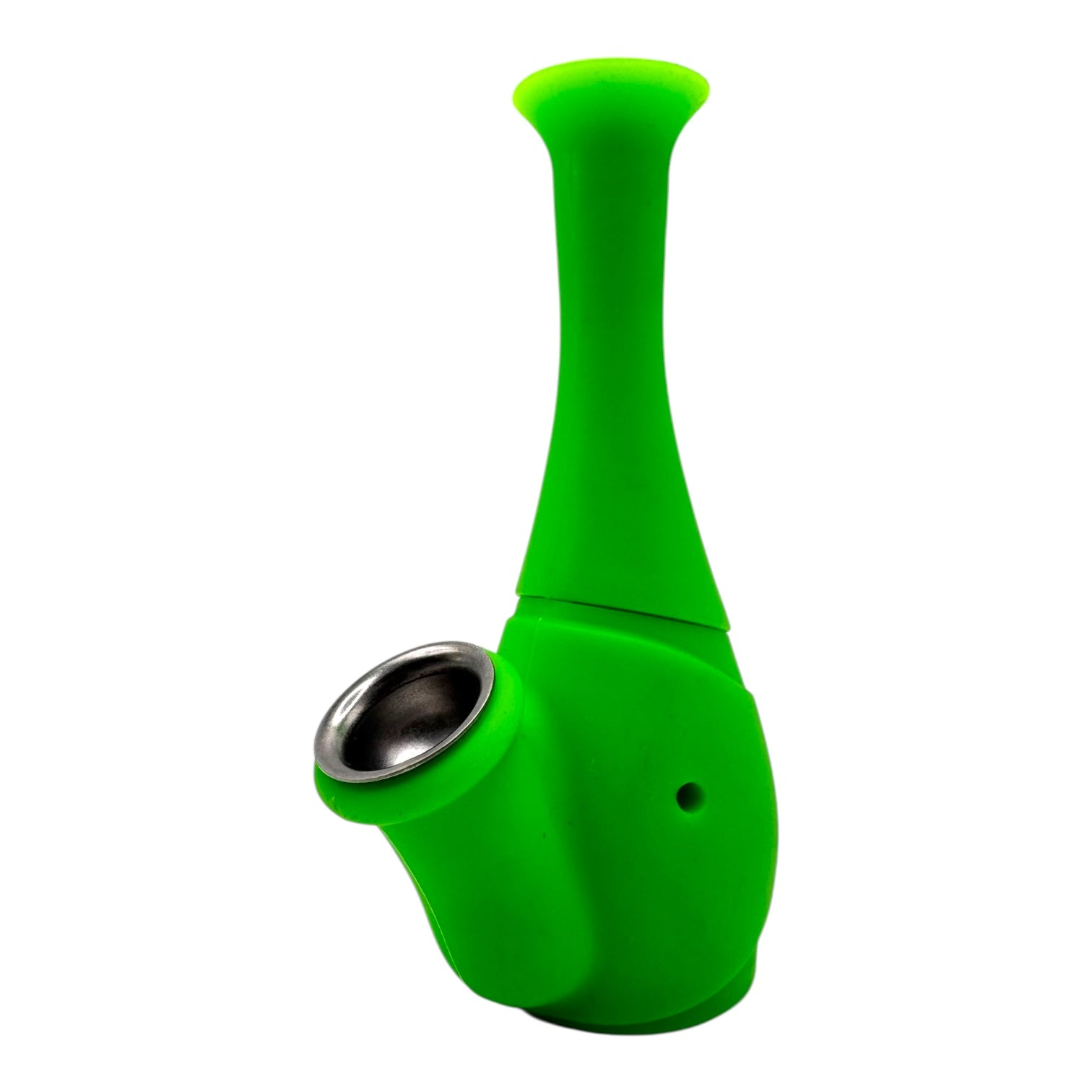 Waxmaid 6″ Silicone Straight Neck Water Pipe (Assorted Colors)