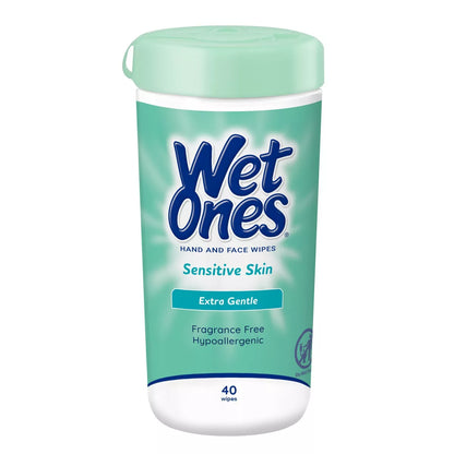 Wet Ones Antibacterial Hand Wipes Safe Can