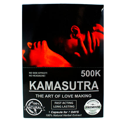 Wholesale Kamasutra 500K Male Enhancement Pill 24ct Display