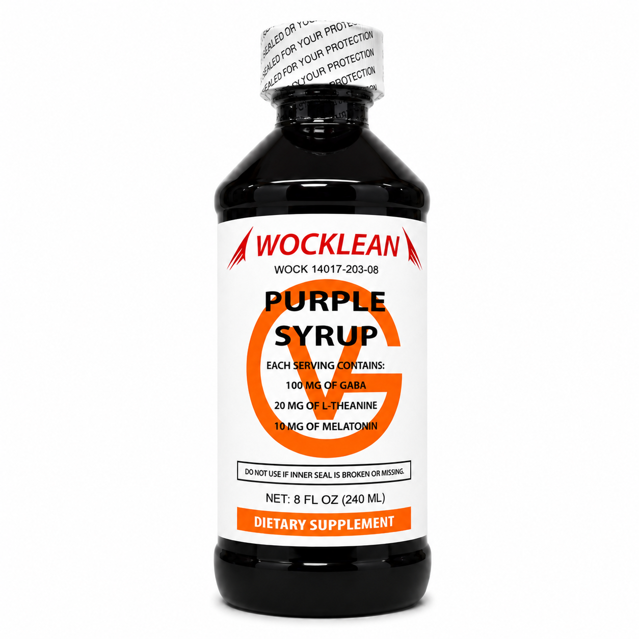 Wock Lean Purple Syrup