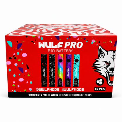 Wulf Pro 510 Voltage Battery (15pc Display)