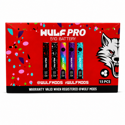 Wulf Pro 510 Voltage Battery (15pc Display)