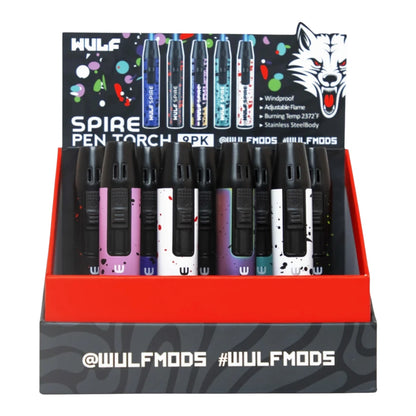 Wulf Spire torch display
