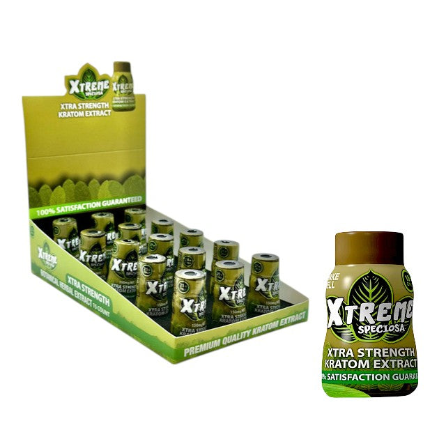 Xtreme Speciosa Xtra Strength Kratom Extract Shot