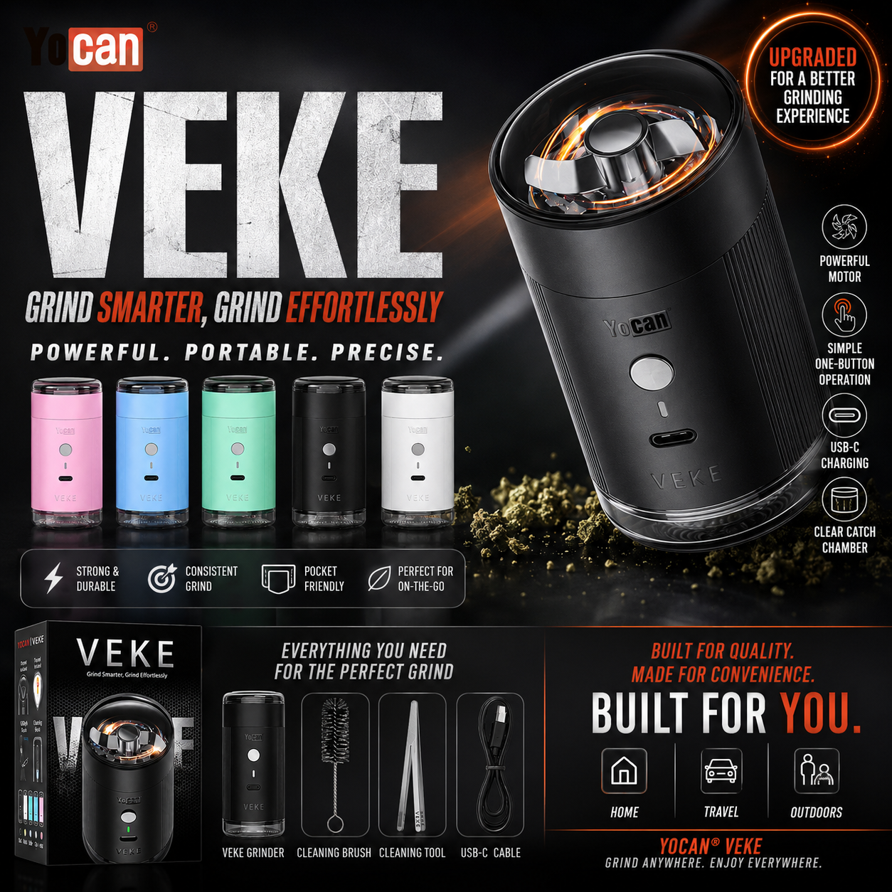 Yocan Veke Electric Grinder