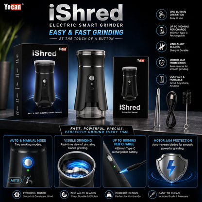 Yocan iShred Electric Smart Grinder
