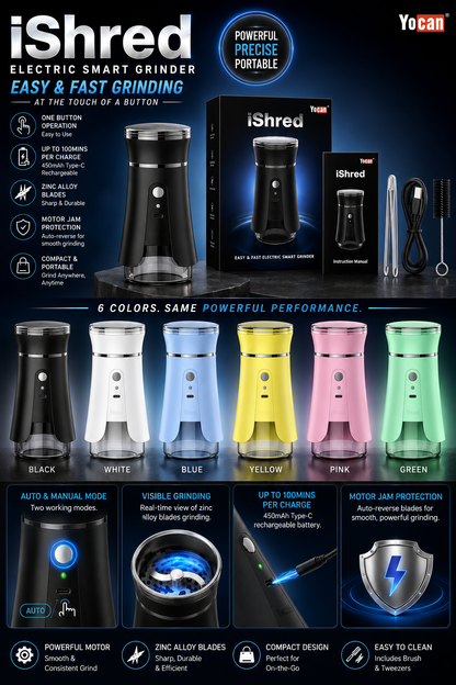 Yocan iShred Electric Smart Grinder