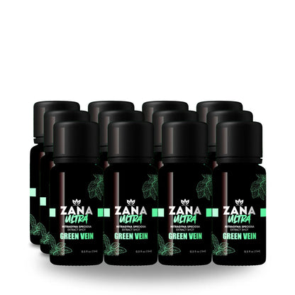 Zana Ultra Liquid Shots Kratom Extract 15ml - 12pcs/Display | 12 Displays / Case