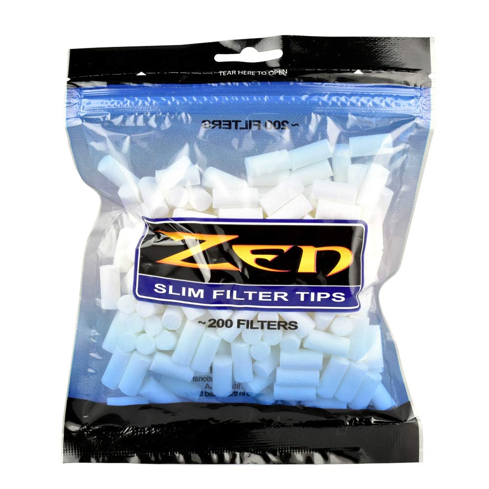 Zen Filter Tips Slim 200ct Bag - 160/Cs