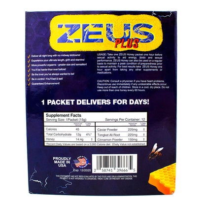 Zeus Plus - Honey Male Enhancement