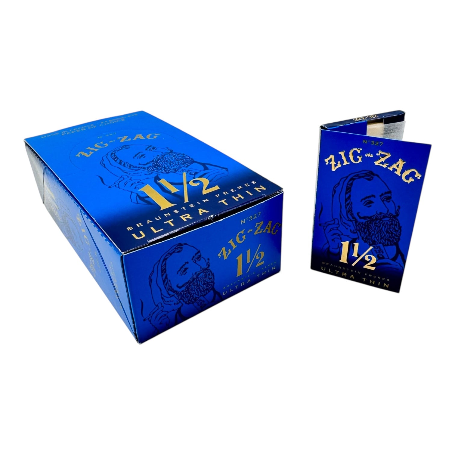 Zig-Zag Ultra Thin 1 1/2" Size Rolling Paper