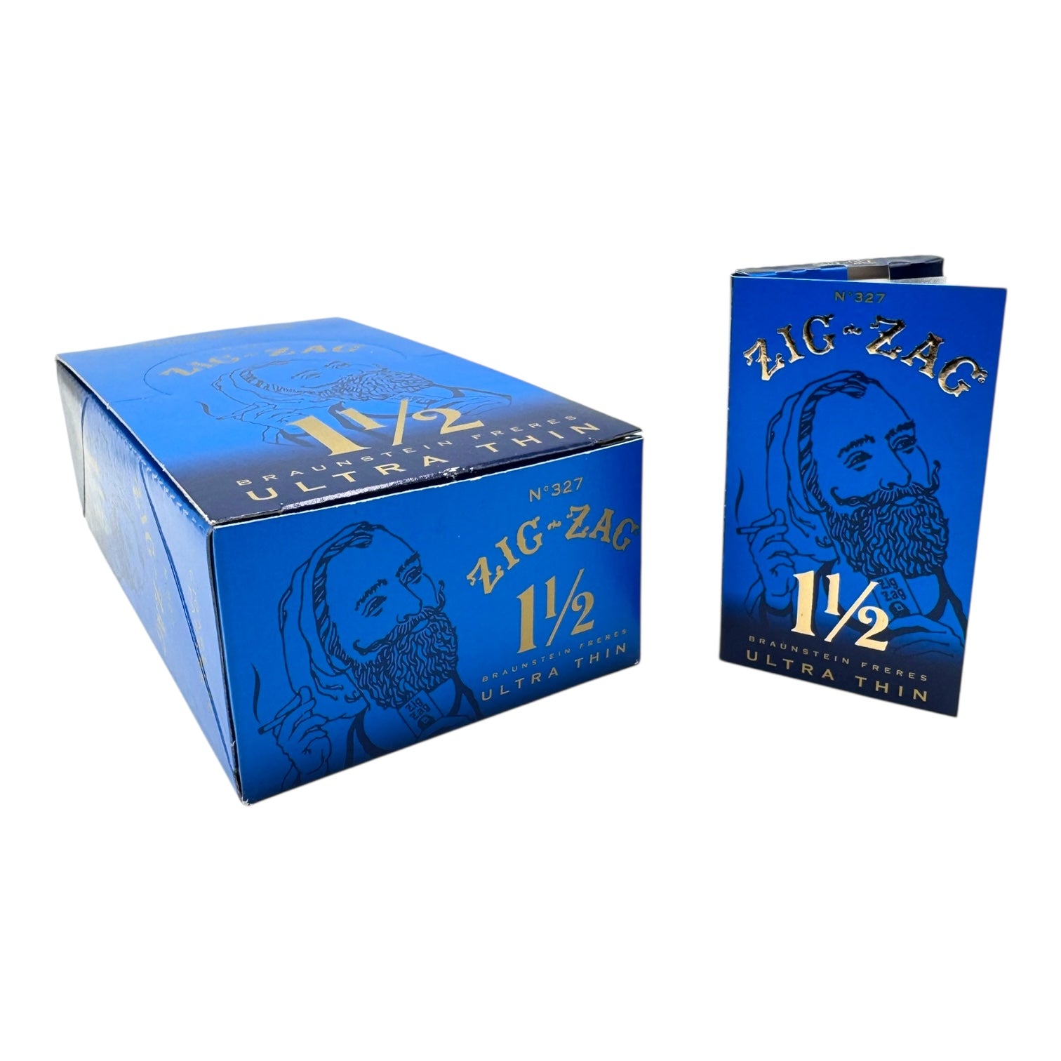 Zig-Zag Ultra Thin 1 1/2" Size Rolling Paper