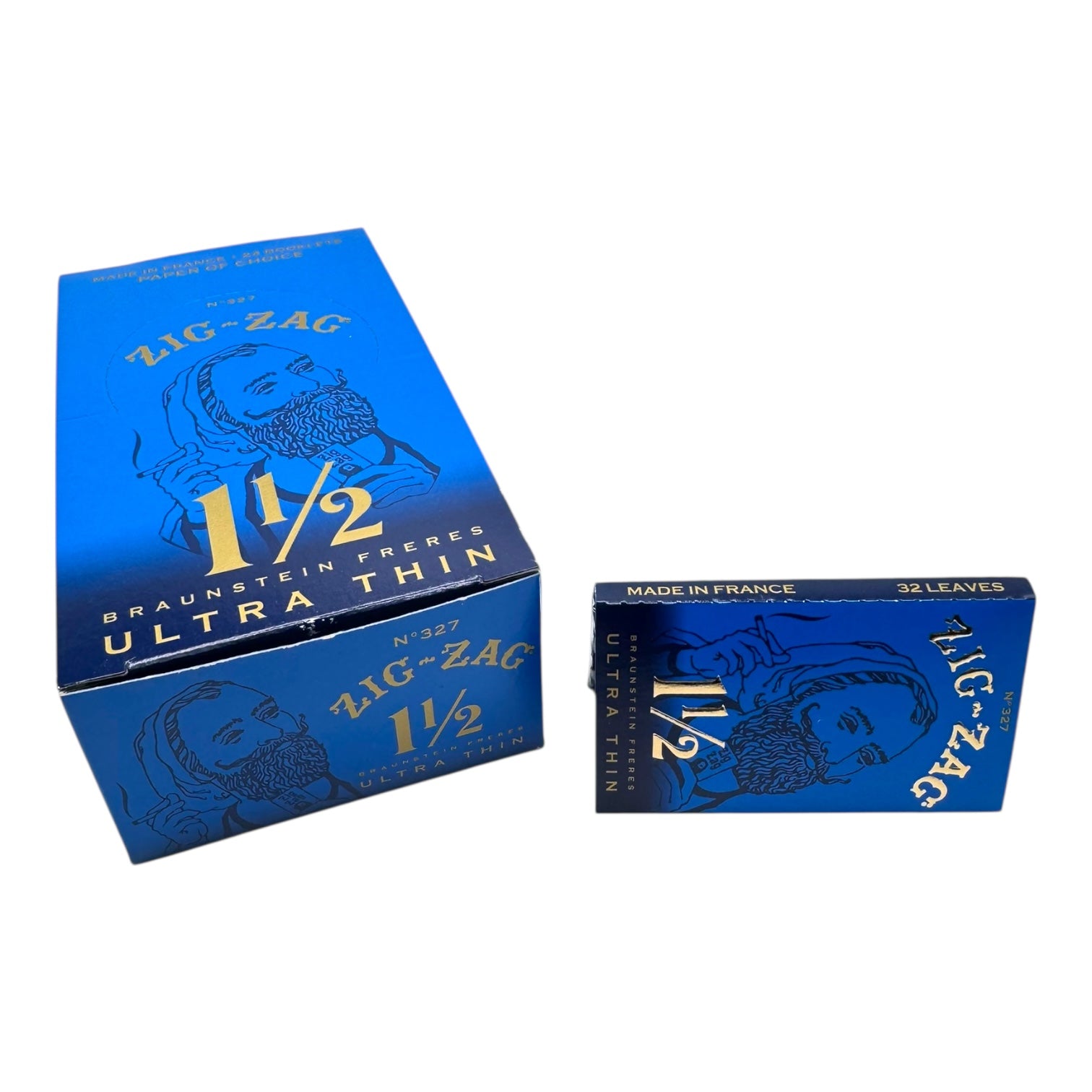 Zig-Zag Ultra Thin 1 1/2" Size Rolling Paper