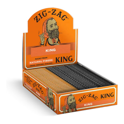 Zig Zag King Size Rolling Papers -  32ct / 24 Pack Display