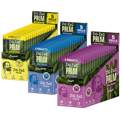 Zig Zag Palm Mini Rolls 5 ROLLS 1G