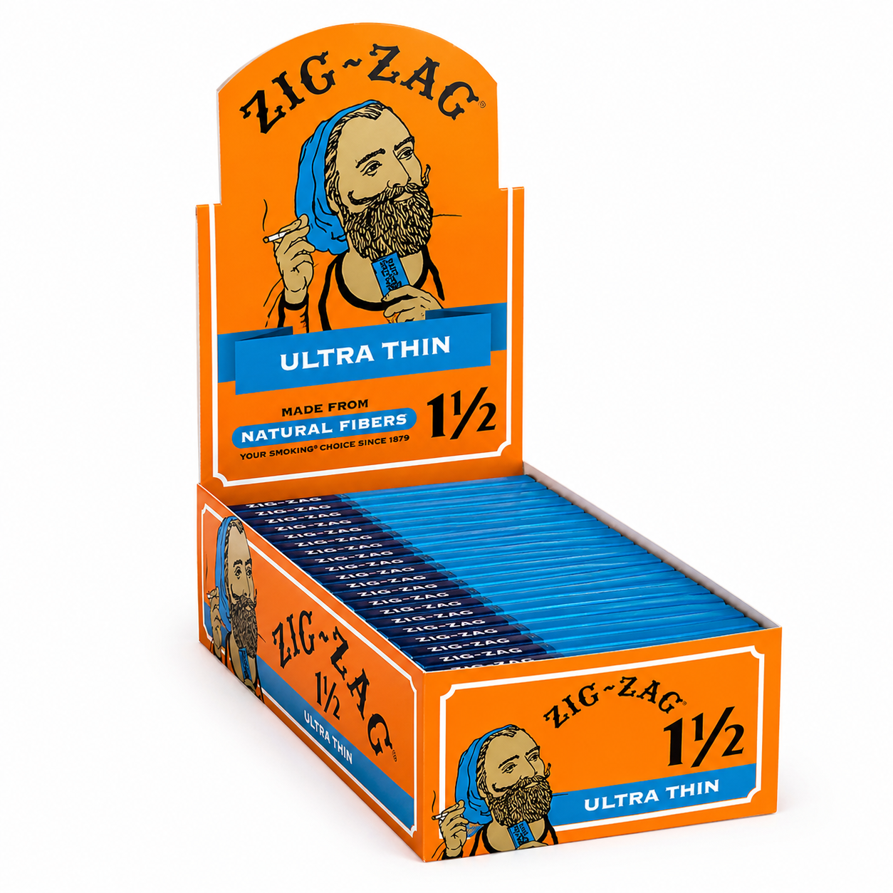 Zig Zag Paper Ultra Thin 1 1/2 24ct - 25/Cs