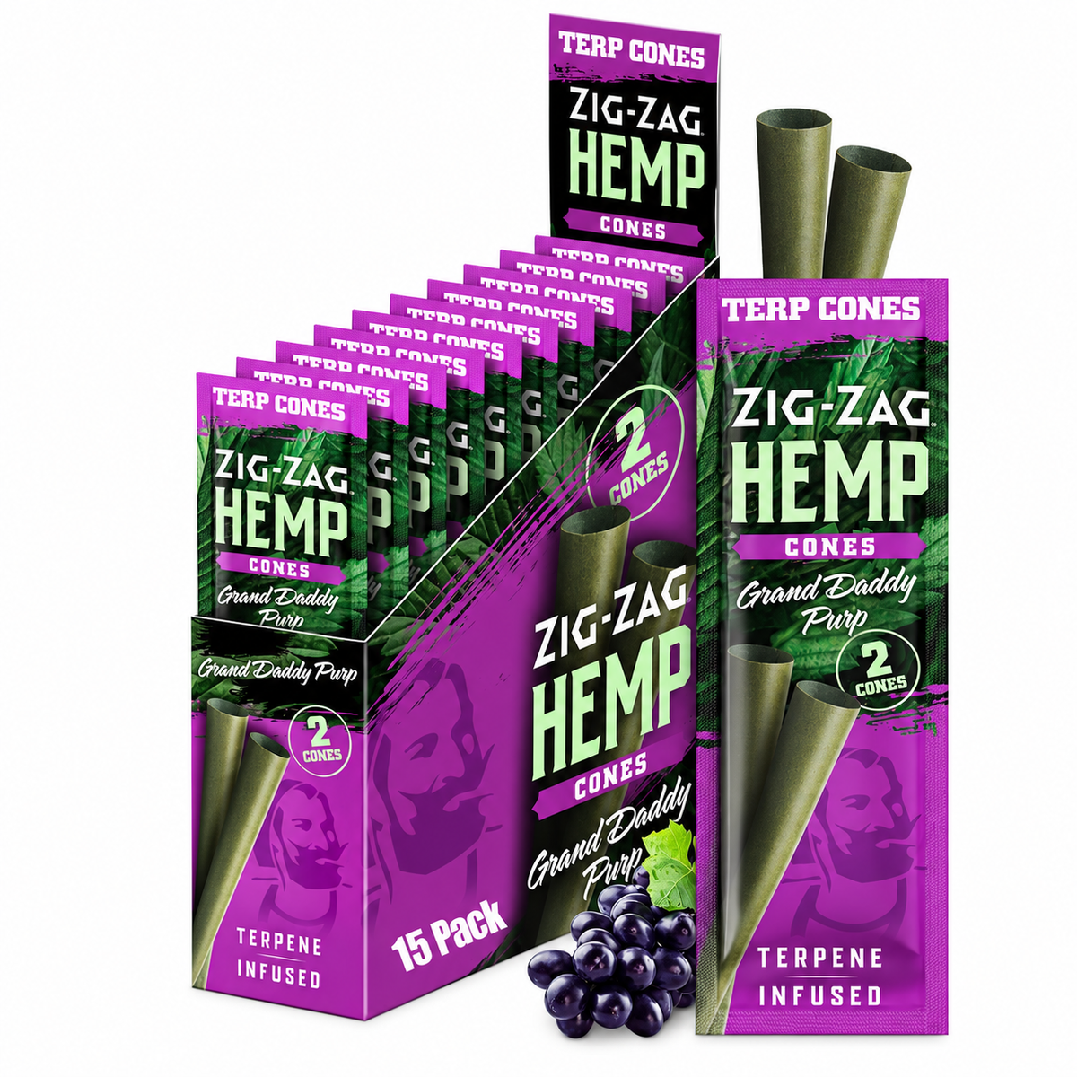 Zig Zag Terp Infused Hemp Cones