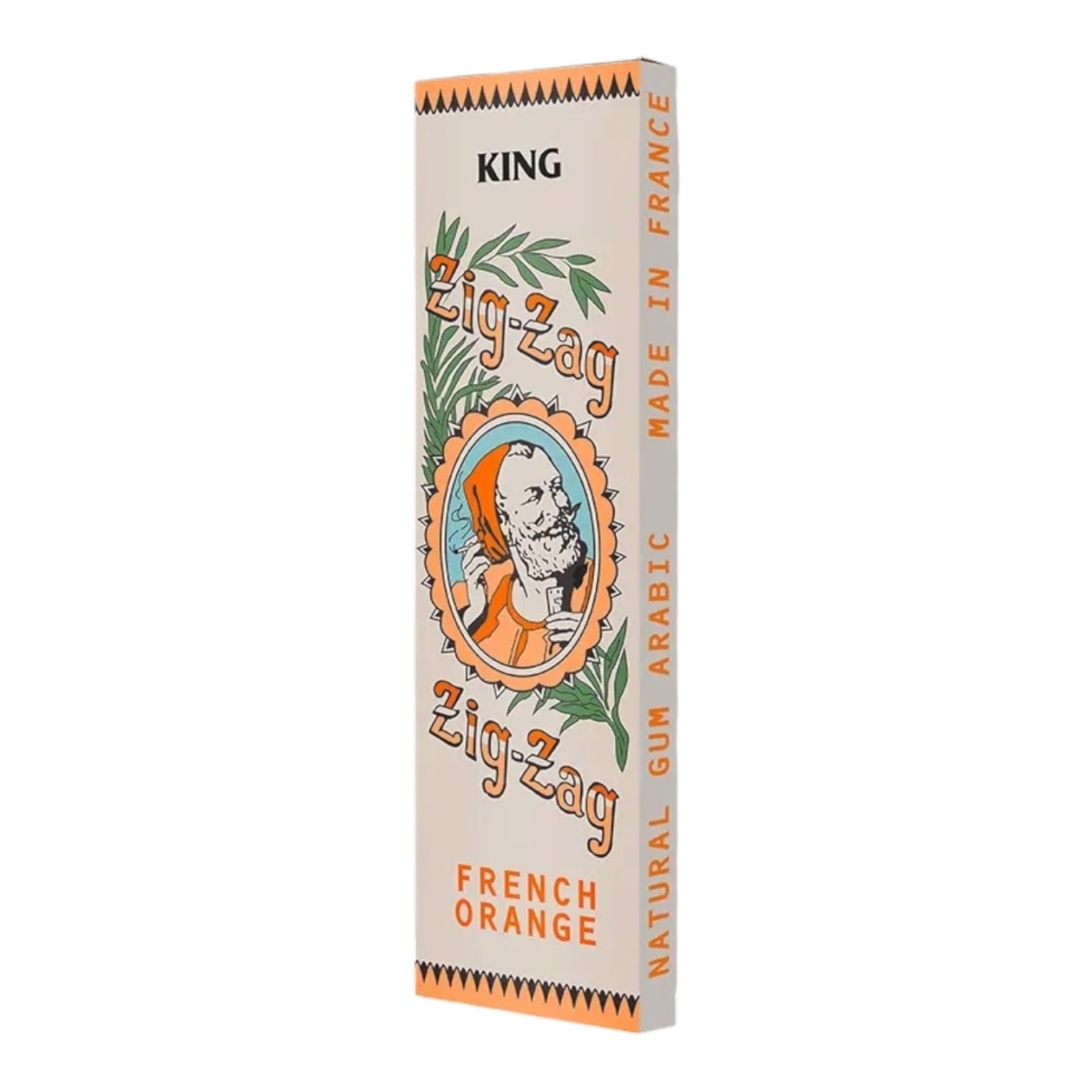  Zig Zag Vintage French Orange King 