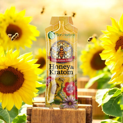 Zion Herbals Honey &  (110mg Extract / Display of 12ct)
