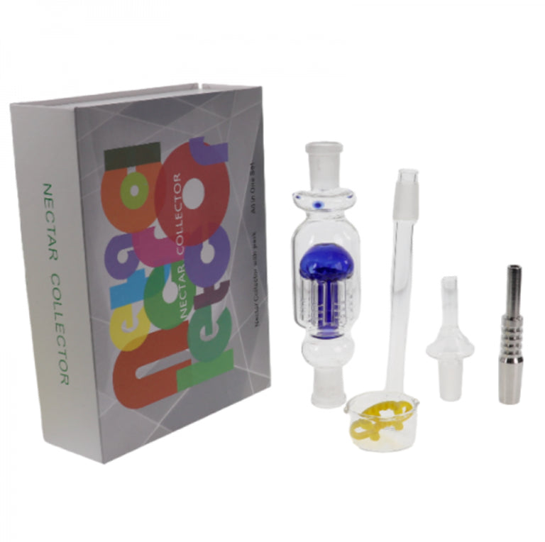 Tree Perc Nectar Collector With Quartz-Titanium Nail all in one Set Mix Colors