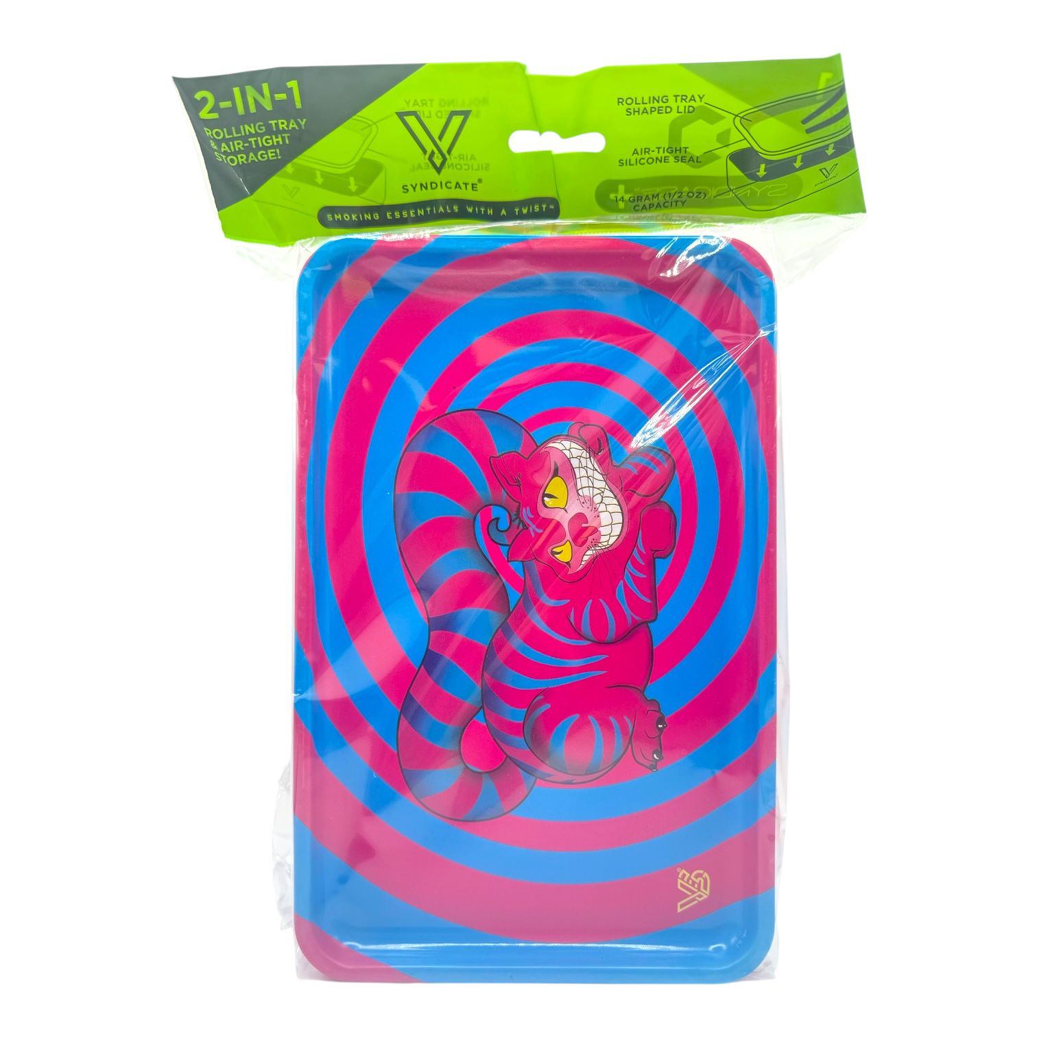 Syndicate 2-IN-1 Rolling Tray & Air Tight Storage