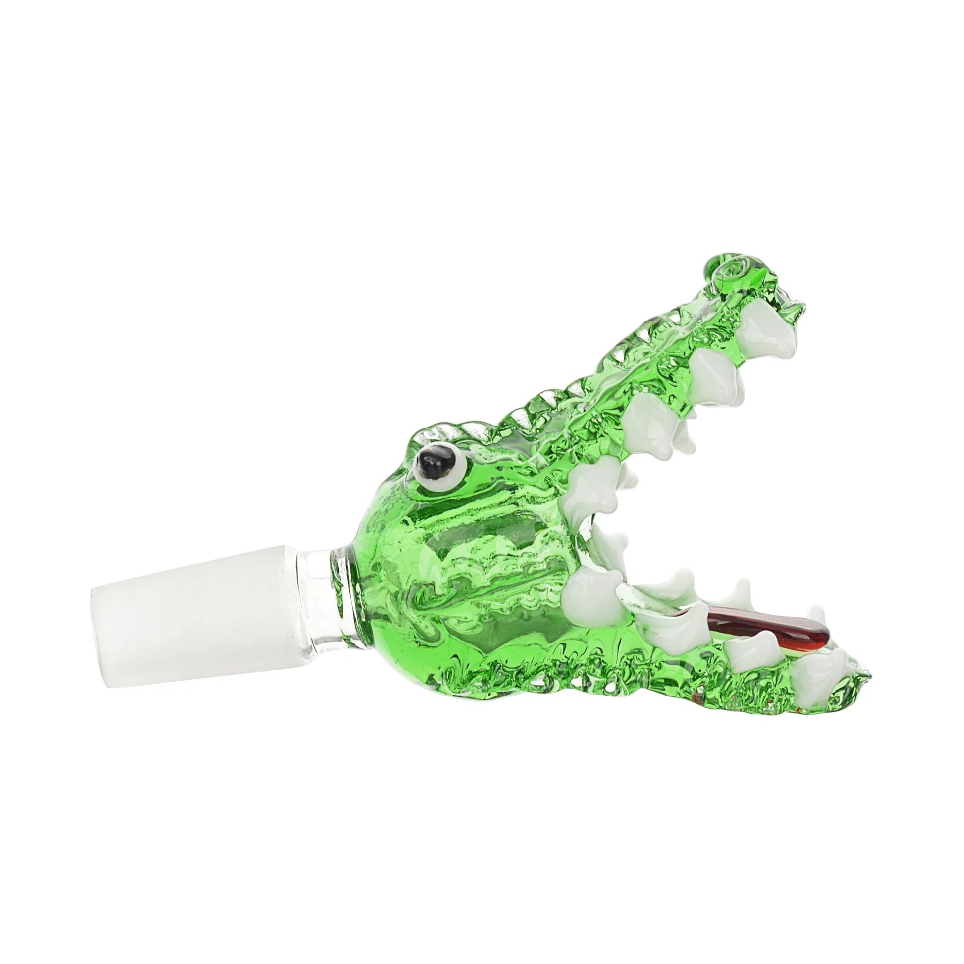 Alligator Glass Bowl - Assorted Colors