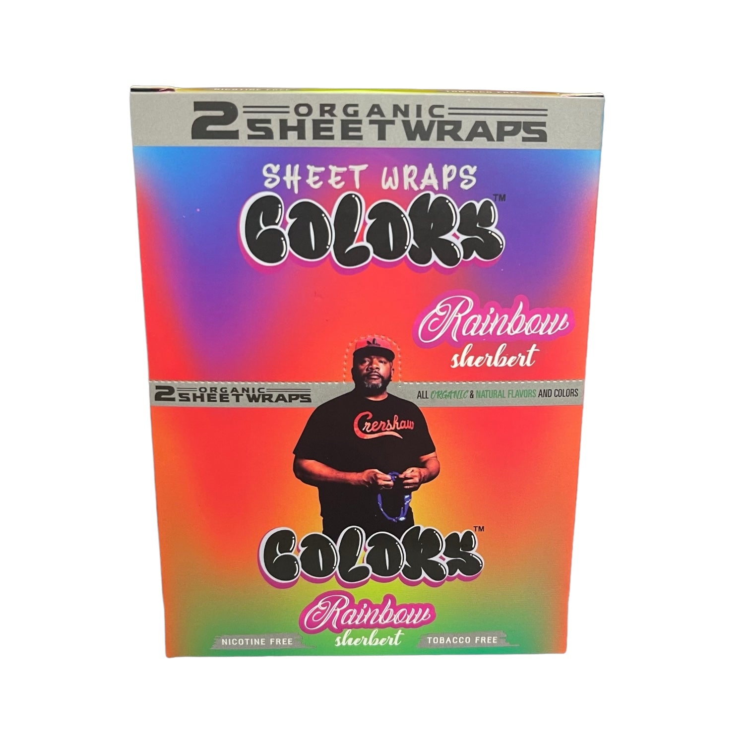 Wraps Sheat U-Nited Colors Organic 2 Sheet Wraps | Eco-Friendly & Vibrant
